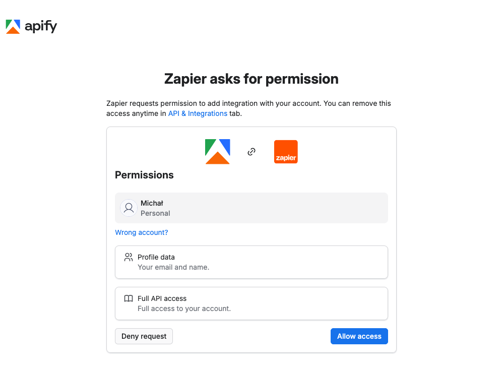 Integrations OAuth